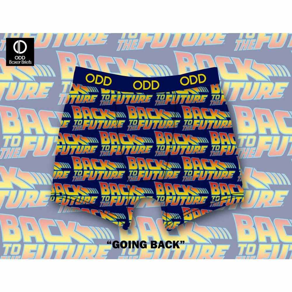 Back to the Future "Going Back" Men's Boxer Briefs (ONLINE ORDER ONLY)