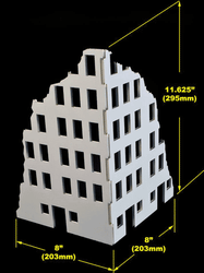 Ruined City Building - 28MMDF001 (Online Order Only)