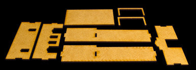 Walled Compound With Removable Roof (MDF) - 15MMDF035-R (Online Order Only)