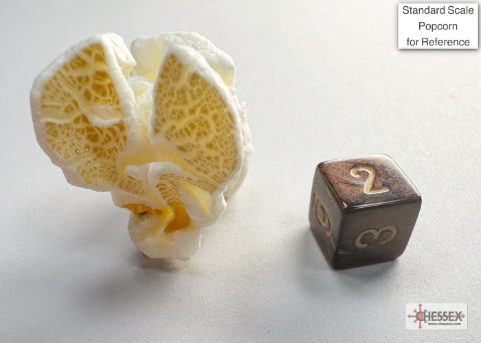 Scarab Blue Blood/gold Mini-Polyhedral 7-Die Set (Mini Poly Release 3) (Online Only)