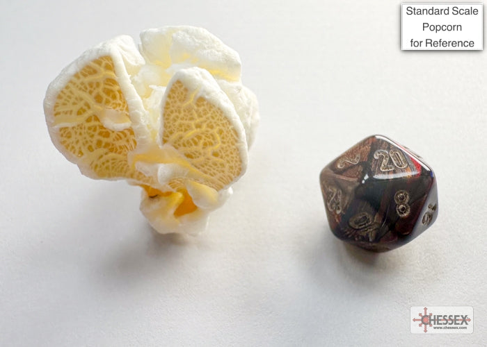 Scarab Blue Blood/gold Mini-Polyhedral 7-Die Set (Mini Poly Release 3) (Online Only)