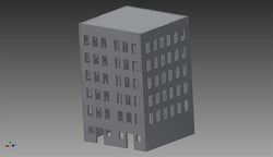 City Building (MDF) - 15MMDF257 (Online Order Only)
