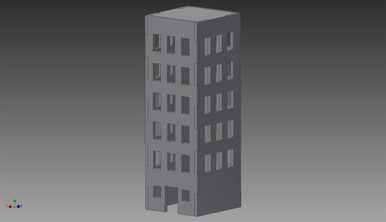 City Building (MDF) - 15MMDF264 (Online Order Only)