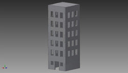 City Building (MDF) - 15MMDF264 (Online Order Only)