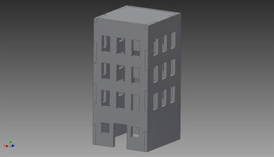 City Building (MDF) - 15MMDF265 (Online Order Only)