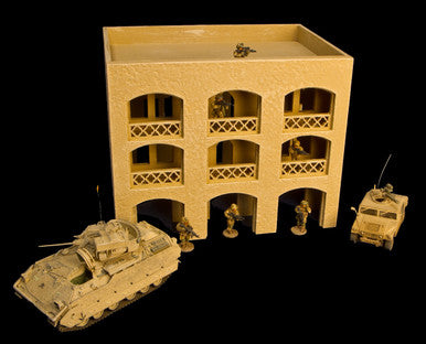 28mm Middle East 3 Story Building w/Removable Floors and Roof - 28MMDF152-1 (Online Order Only)