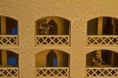 28mm Middle East 3 Story Building w/Removable Floors and Roof - 28MMDF152-1 (Online Order Only)