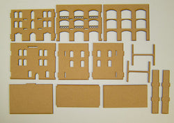 28mm Middle East 3 Story Building w/Removable Floors and Roof - 28MMDF152-1 (Online Order Only)