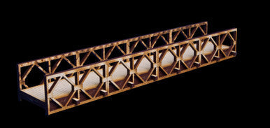 Bailey Bridge, 8.45" long (MDF) - 15MMDF270-1 (Online Order Only)