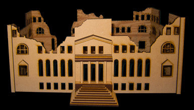 15mm WWII Government Building (MDF) - 15MMDF350-1 (Online Order Only)