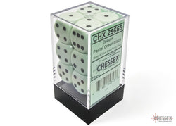 Opaque Pastel Green/back | 7-Dice, 16mm, 12mm, d10s by Chessex
