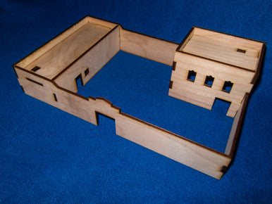 Walled Compound With Removable Roof (MDF) - 15MMDF038-R (Online Order Only)