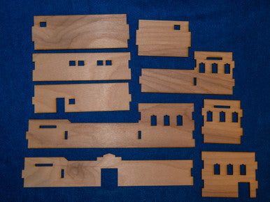 Walled Compound With Removable Roof (MDF) - 15MMDF038-R (Online Order Only)