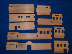 Walled Compound With Removable Roof (MDF) - 15MMDF038-R (Online Order Only)