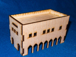 Middle East Two Story Building (MDF) - 15MMDF017 (Online Order Only)