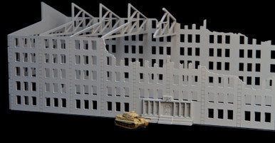 28mm Stalingrad Factory, Ruined - 28MMDF081 (Online Order Only)