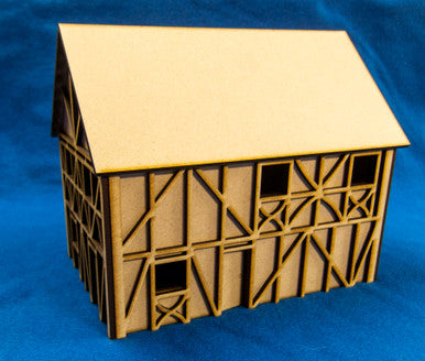 Two Story Medium Half Timber House - 28MMDF302 (Online Order Only)
