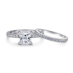 The Emma - Silver Wedding Ring Set (ONLINE ORDER ONLY)