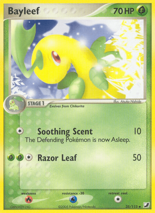 Bayleef (35/115) [EX: Unseen Forces] (Online Only)