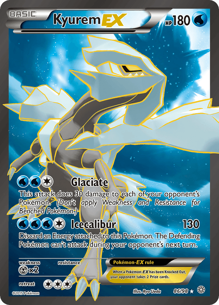 Kyurem EX (86/98) [XY: Ancient Origins] (Online Only)