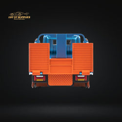 MicroTurbo HINO 300 Flat Bed Transport Truck in Gulf Livery 1:64 (ONLINE ORDER ONLY)