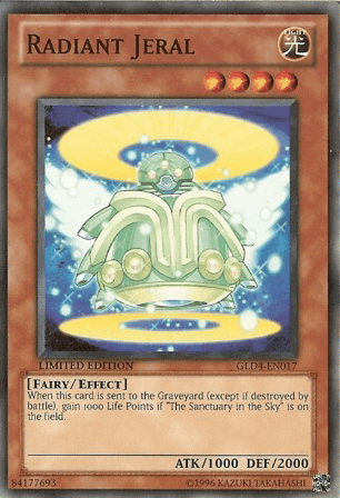 Radiant Jeral [GLD4-EN017] Common (ONLINE ORDER ONLY)