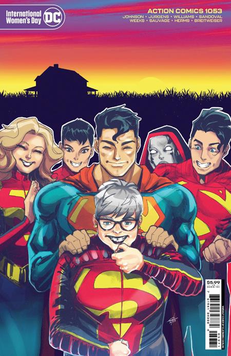 Superman Action Comics #1053 G Eleonora Carlini International Womens Day Variant (03/28/2023) Dc (ONLINE ORDER ONLY)
