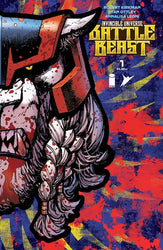 Invincible Universe Battle Beast #1 J Ryan Ottley & Annalisa Leoni Foil Die Cut Mask Variant (05/14/2025) Image (ONLINE ORDER ONLY)