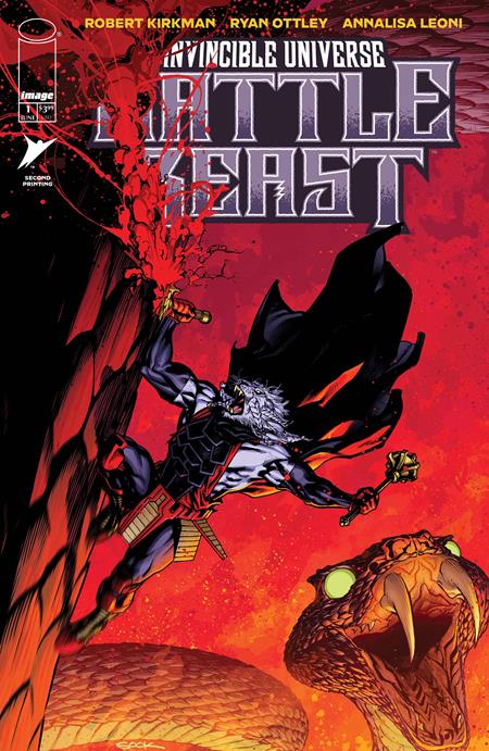 Invincible Universe Battle Beast #1 2nd Print C Ryan Sook Variant (06/11/2025) Image (ONLINE ORDER ONLY)