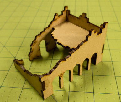 Middle East One Story Building (MDF) - 15MMDF012-D (Online Order Only)