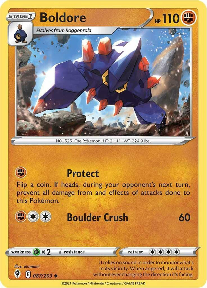 Boldore (087/203) [Sword & Shield: Evolving Skies] (Online Only)