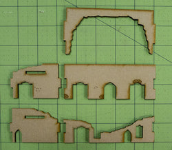 Middle East One Story Building (MDF) - 15MMDF015-D (Online Order Only)