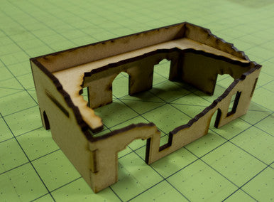 Middle East One Story Building (MDF) - 15MMDF015-D (Online Order Only)