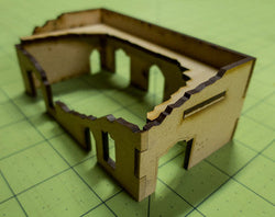 Middle East One Story Building (MDF) - 15MMDF015-D (Online Order Only)