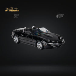 MicroTurbo Eunos Roadster MX-5 Customized Metallic Black 1:64 Limited to 1,000 Pcs (ONLINE ORDER ONLY)