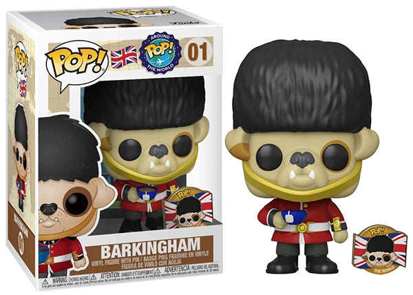 Barkingham w/ Pin (Pop! Around The World) 01 (Online Order Only)