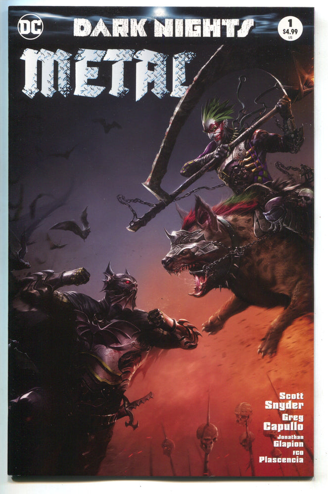 Dark Nights Metal 1 DC 2017 Francesco Mattina Variant Batman Joker (ONLINE ORDER ONLY)