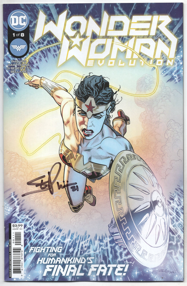Wonder Woman Evolution #1 (Of 8) A Stephanie Phillips SIGNED (11/16/2021) Dc (ONLINE ORDER ONLY)