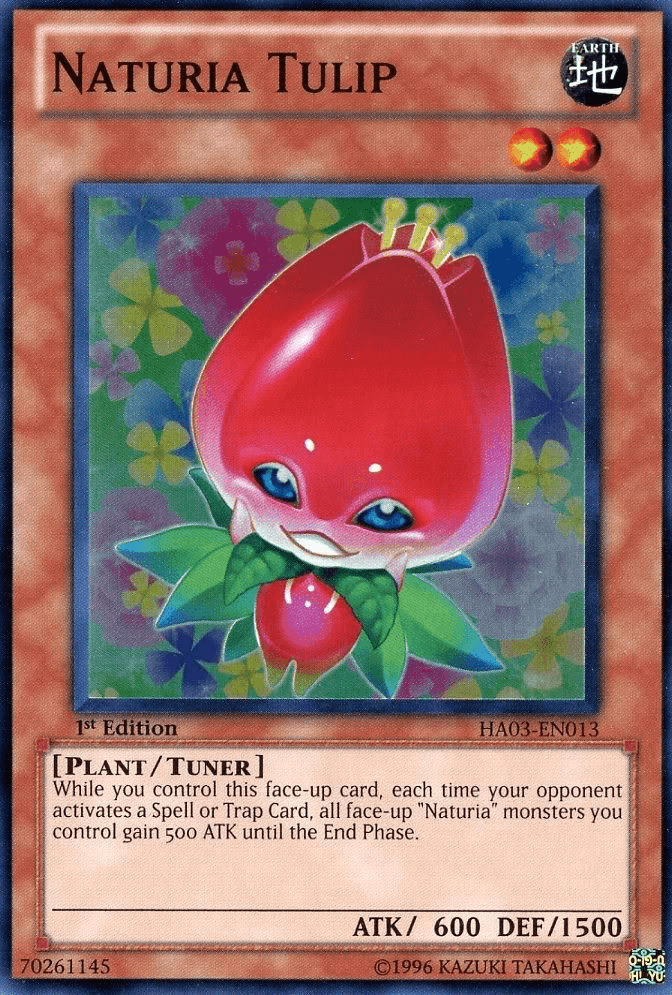 Naturia Tulip [HA03-EN013] Super Rare (ONLINE ORDER ONLY)