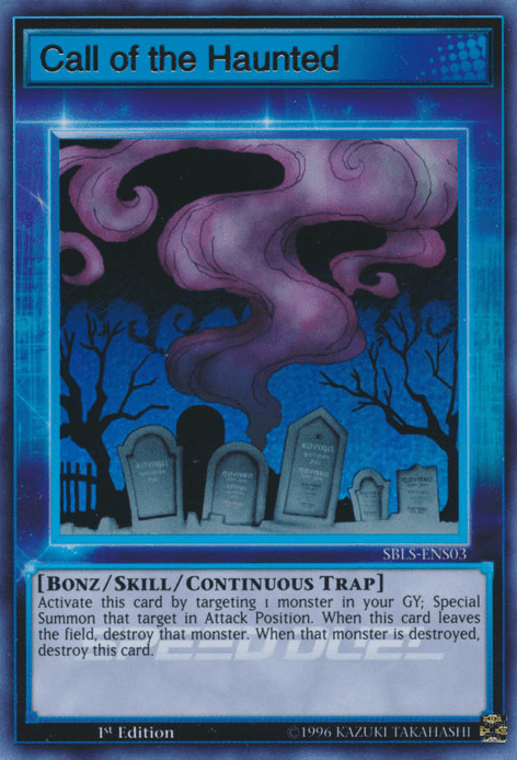 Call of the Haunted [SBLS-ENS03] Ultra Rare (ONLINE ORDER ONLY)