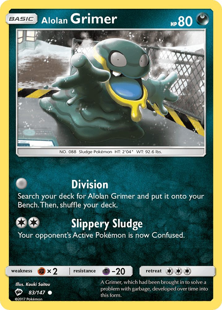 Alolan Grimer (83/147) [Sun & Moon: Burning Shadows] (Online Only)