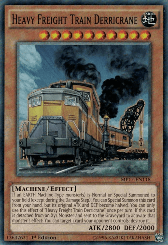 Heavy Freight Train Derricrane [MP17-EN118] Common (ONLINE ORDER ONLY)