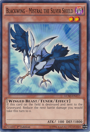 Blackwing - Mistral the Silver Shield [LC5D-EN117] Common (ONLINE ORDER ONLY)