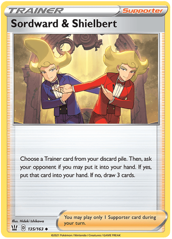 Sordward & Shielbert (135/163) [Sword & Shield: Battle Styles] (Online Only)