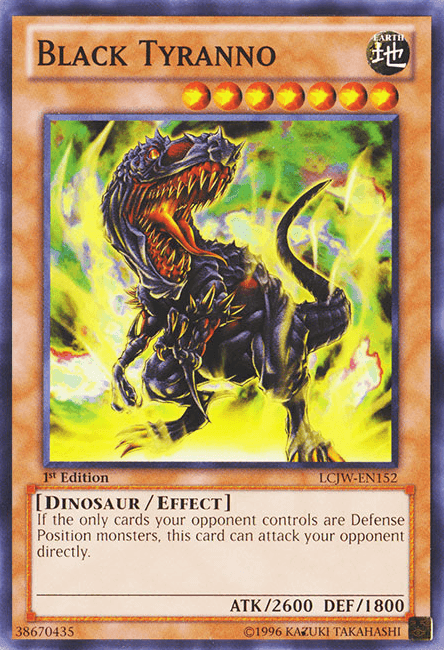 Black Tyranno [LCJW-EN152] Common (ONLINE ORDER ONLY)