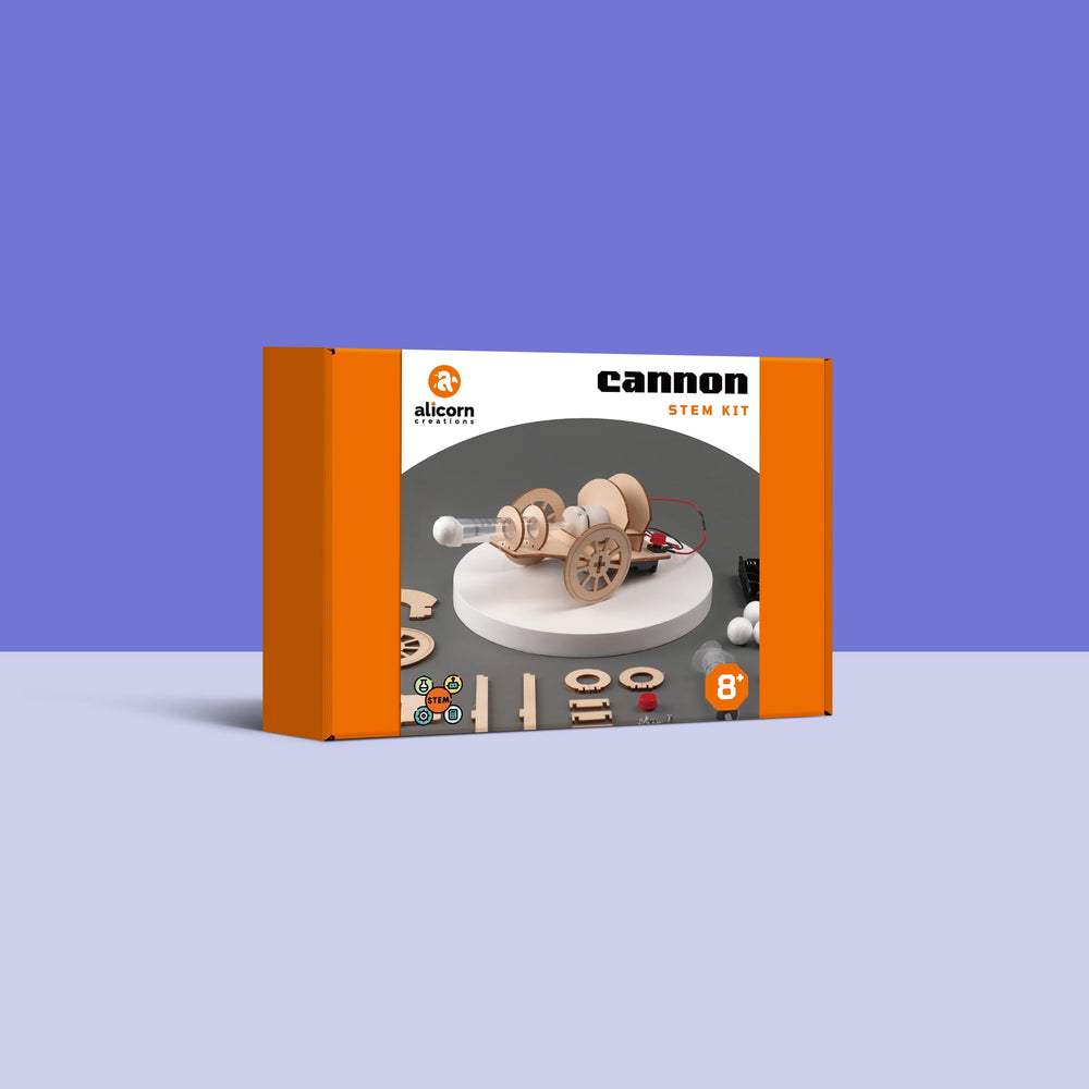 Cannon DIY Kit, Educational STEM Toy