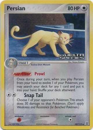 Persian (50/113) (Stamped) [EX: Delta Species] (Online Only)
