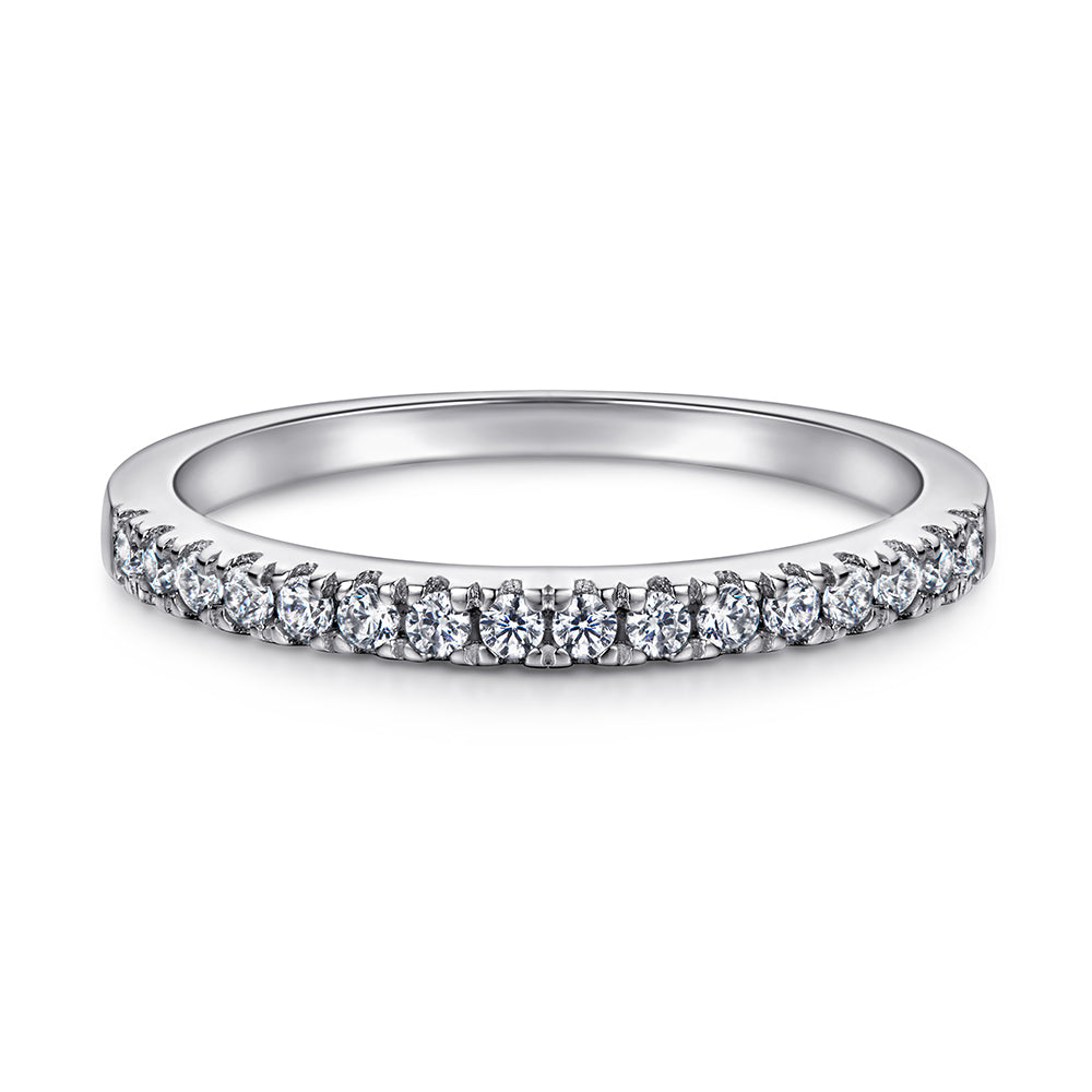 The Ada - Silver Wedding Ring Set (ONLINE ORDER ONLY)