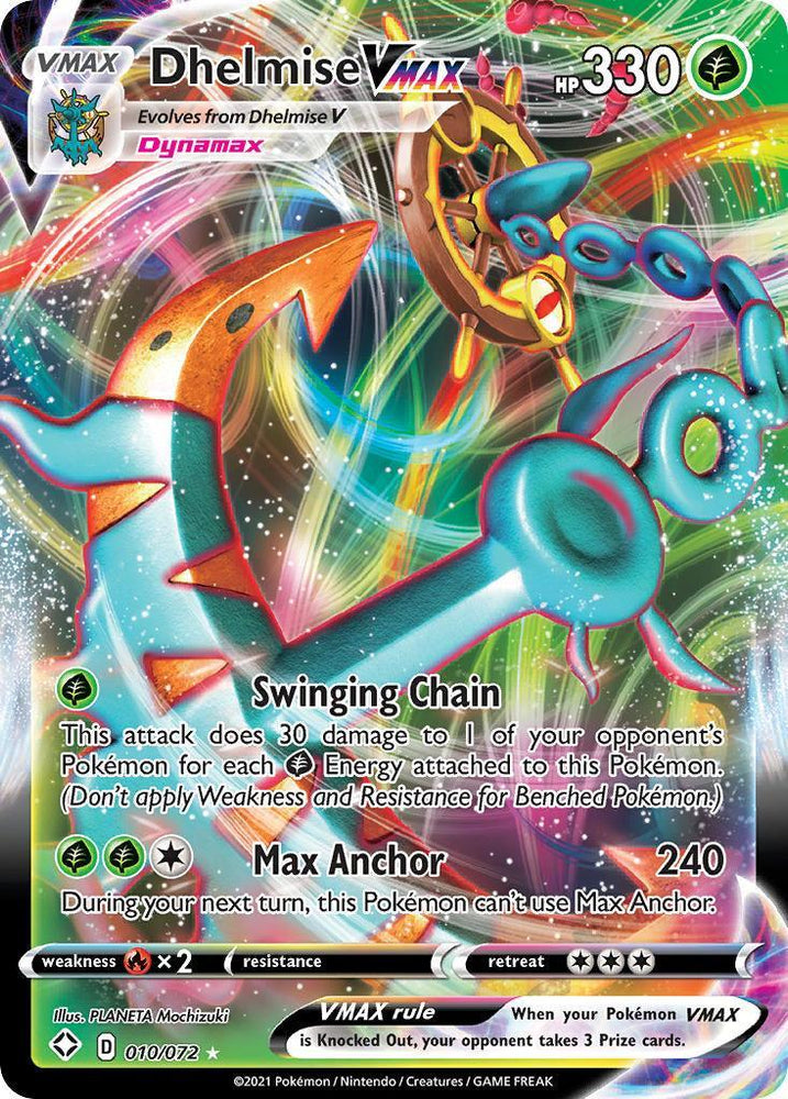 Dhelmise VMAX (010/072) [Sword & Shield: Shining Fates] (Online Only)