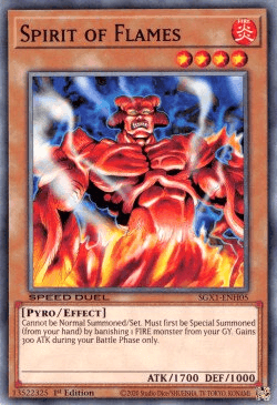 Spirit of Flames [SGX1-ENH05] Common (ONLINE ORDER ONLY)